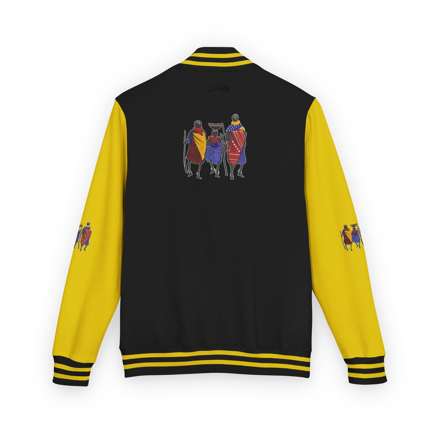 Ngwetsi - Unisex Letterman Jacket with Colorful Parrots Design, Trendy Outerwear, Casual Style, Gift for Animal Lovers, Comfortable and [...]