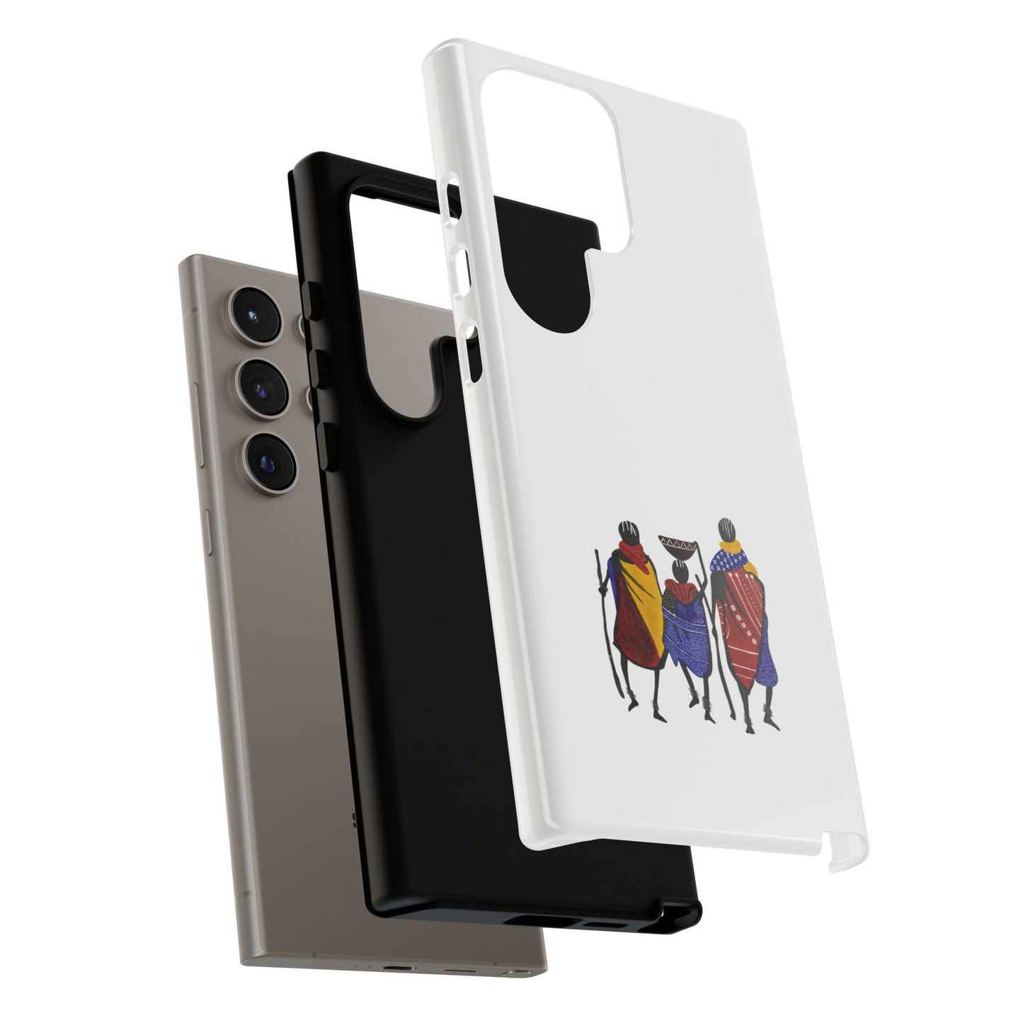 Stylish Phone Case Featuring Cultural Art, Tough Cases for Protection and Style, Gift for Holidays, Trendy Accessory, Unique Phone Cover