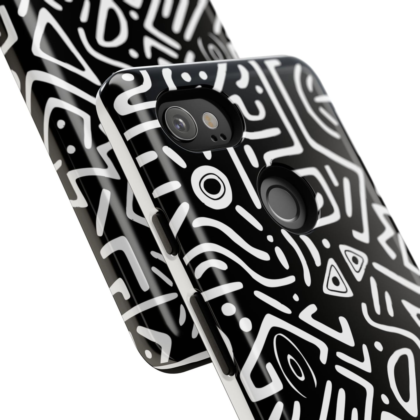 Stylish Phone Case, Abstract Design, Tough Cell Phone Cover, Modern Smartphone Protector, Gift for Tech Lovers, Unique Accessories