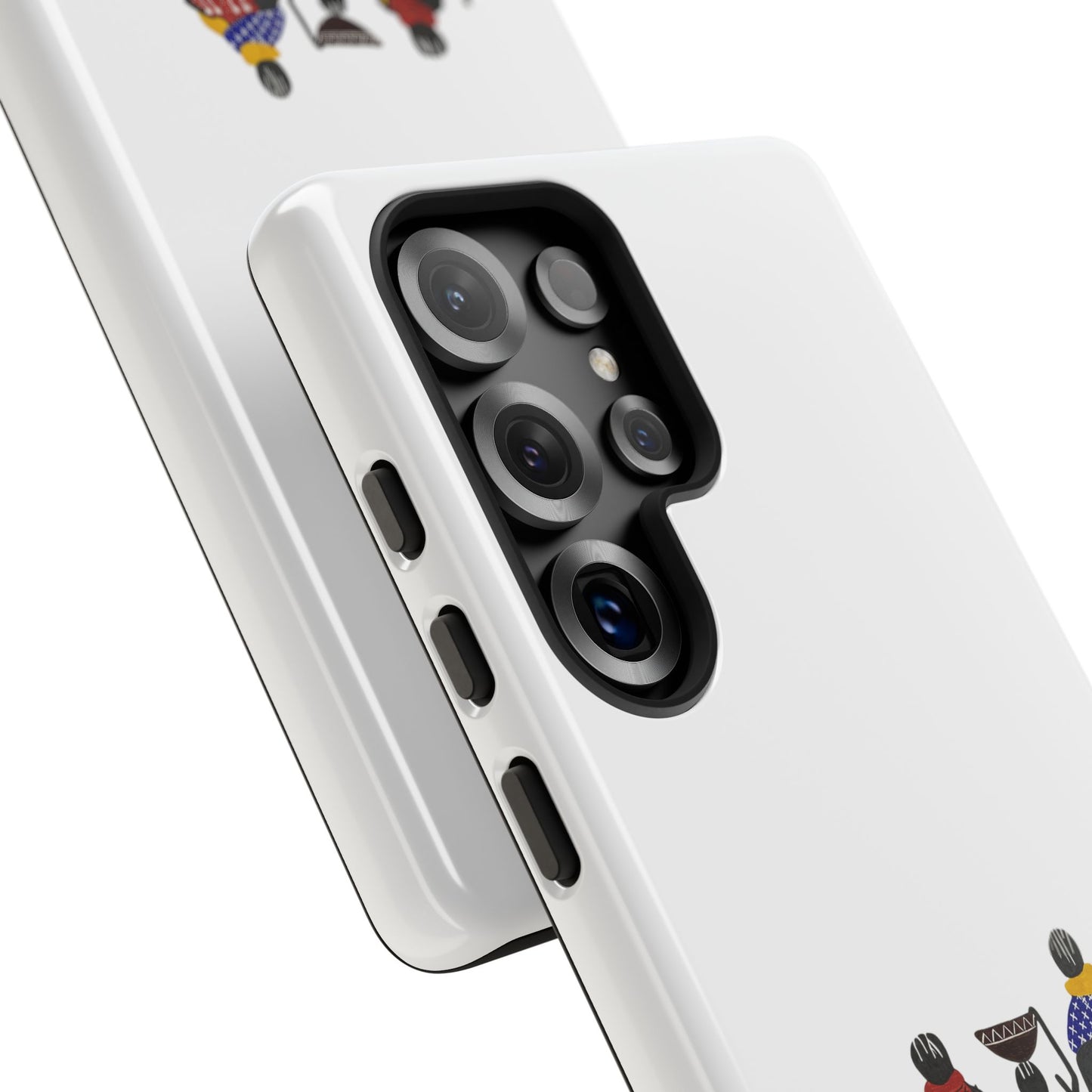 Stylish Phone Case Featuring Cultural Art, Tough Cases for Protection and Style, Gift for Holidays, Trendy Accessory, Unique Phone Cover