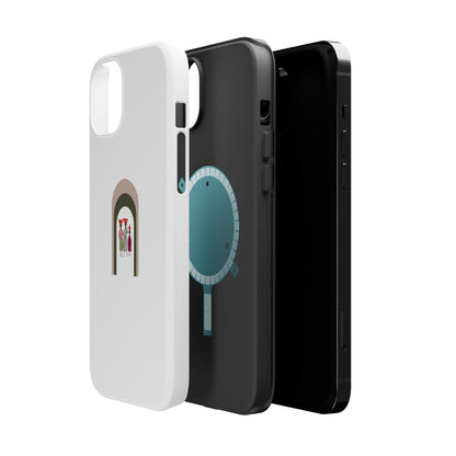 Artistic Magnetic Phone Cases, Unique Gift for Smartphone Lovers, Stylish Protection, Phone Accessories for Birthdays, Special Occasions.