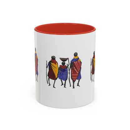 Ngwetsi Accent Coffee Mug - Colorful Design, Perfect for Home or Gifting