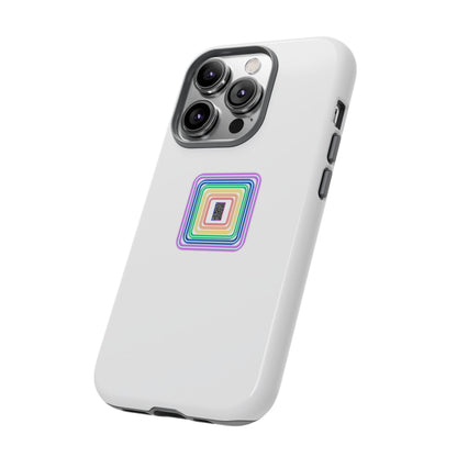 Colorful Geometric Phone Case for Tough Cases, Fun Phone Accessory, Unique Gift, Trendy Tech, Phone Protection