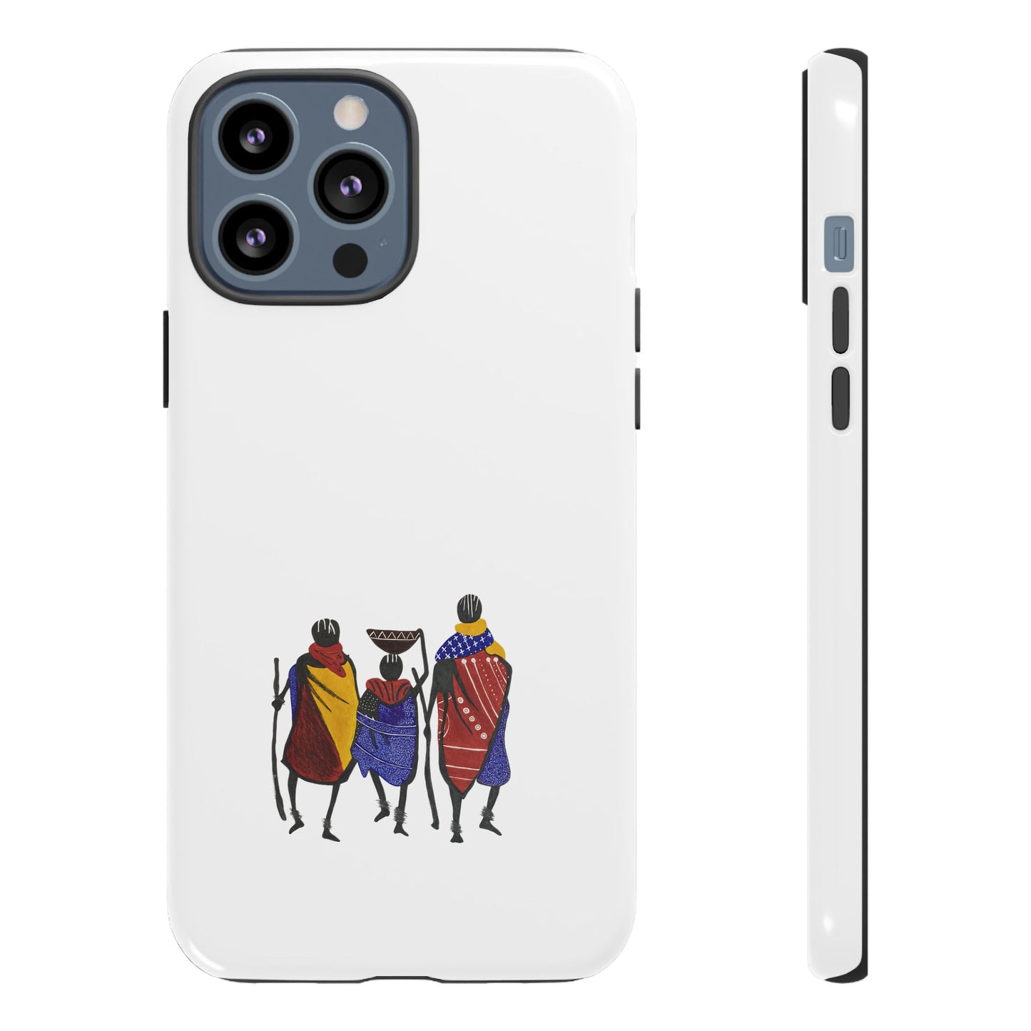 Stylish Phone Case Featuring Cultural Art, Tough Cases for Protection and Style, Gift for Holidays, Trendy Accessory, Unique Phone Cover