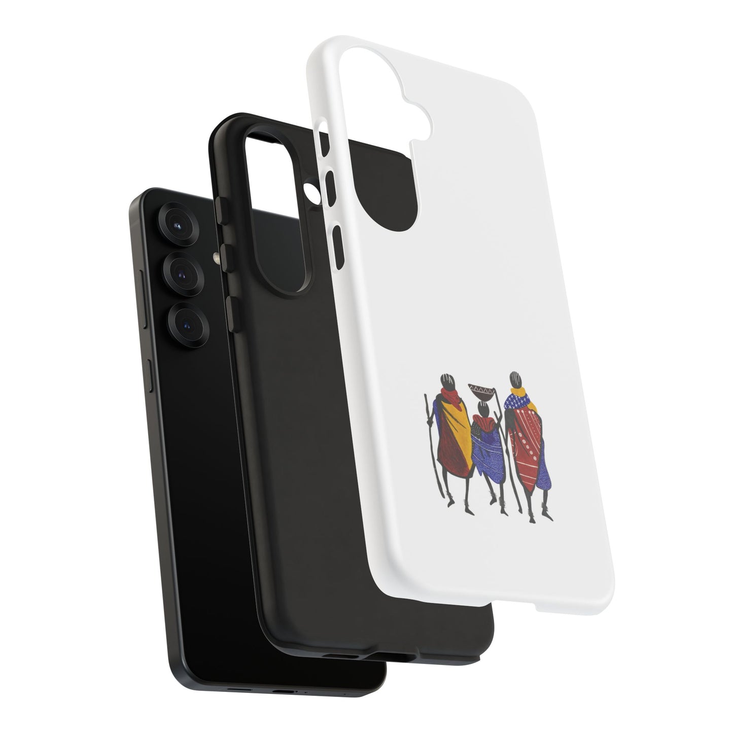 Stylish Phone Case Featuring Cultural Art, Tough Cases for Protection and Style, Gift for Holidays, Trendy Accessory, Unique Phone Cover