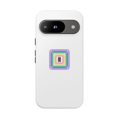 Colorful Geometric Phone Case for Tough Cases, Fun Phone Accessory, Unique Gift, Trendy Tech, Phone Protection