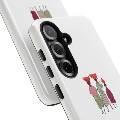 Artistic Phone Cases with Cultural Designs, Unique Smartphone Accessories, Gift for Her, Women's Fashion, Boho Style, Ethnic Prints