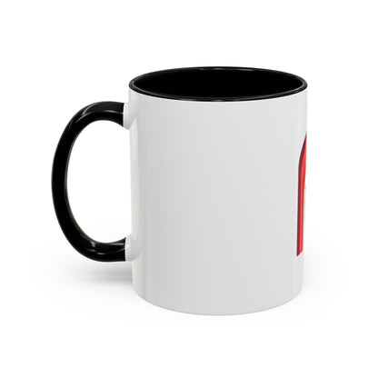 Stylish Accent Coffee Mug - Colorful Design for Creative Souls