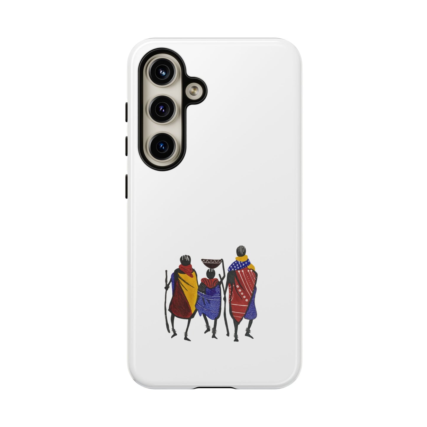 Stylish Phone Case Featuring Cultural Art, Tough Cases for Protection and Style, Gift for Holidays, Trendy Accessory, Unique Phone Cover