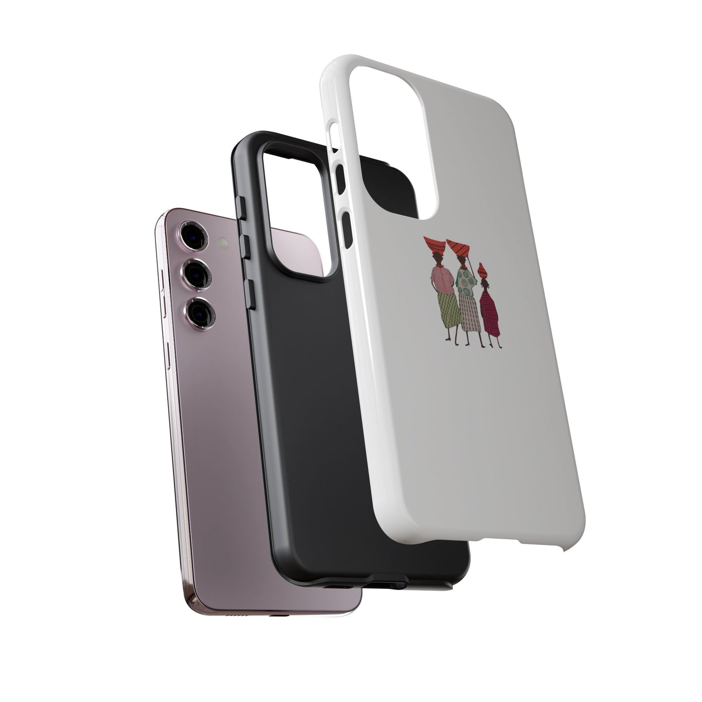 Artistic Phone Cases with Cultural Designs, Unique Smartphone Accessories, Gift for Her, Women's Fashion, Boho Style, Ethnic Prints