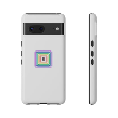 Colorful Geometric Phone Case for Tough Cases, Fun Phone Accessory, Unique Gift, Trendy Tech, Phone Protection