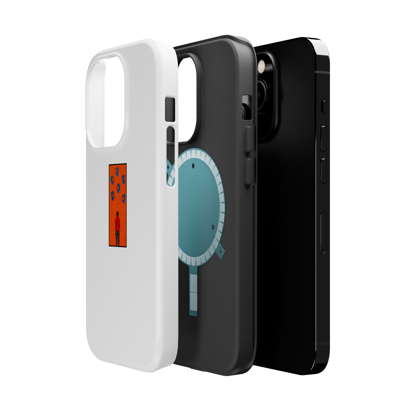 Magnetic Phone Cases, Unique Design Cases for Teens, Gifts for Phone Lovers, Cute Phone Accessories, Trendy Mobile Cases