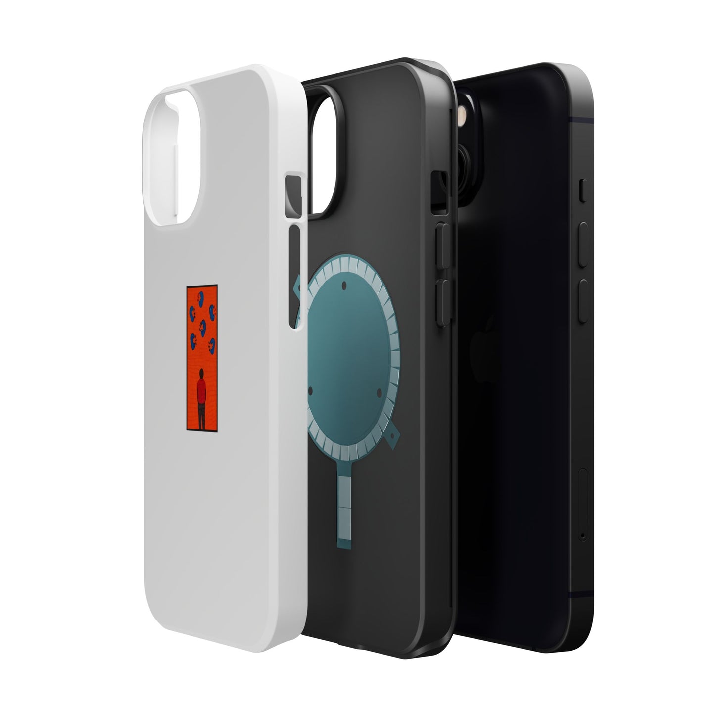 Magnetic Phone Cases, Unique Design Cases for Teens, Gifts for Phone Lovers, Cute Phone Accessories, Trendy Mobile Cases