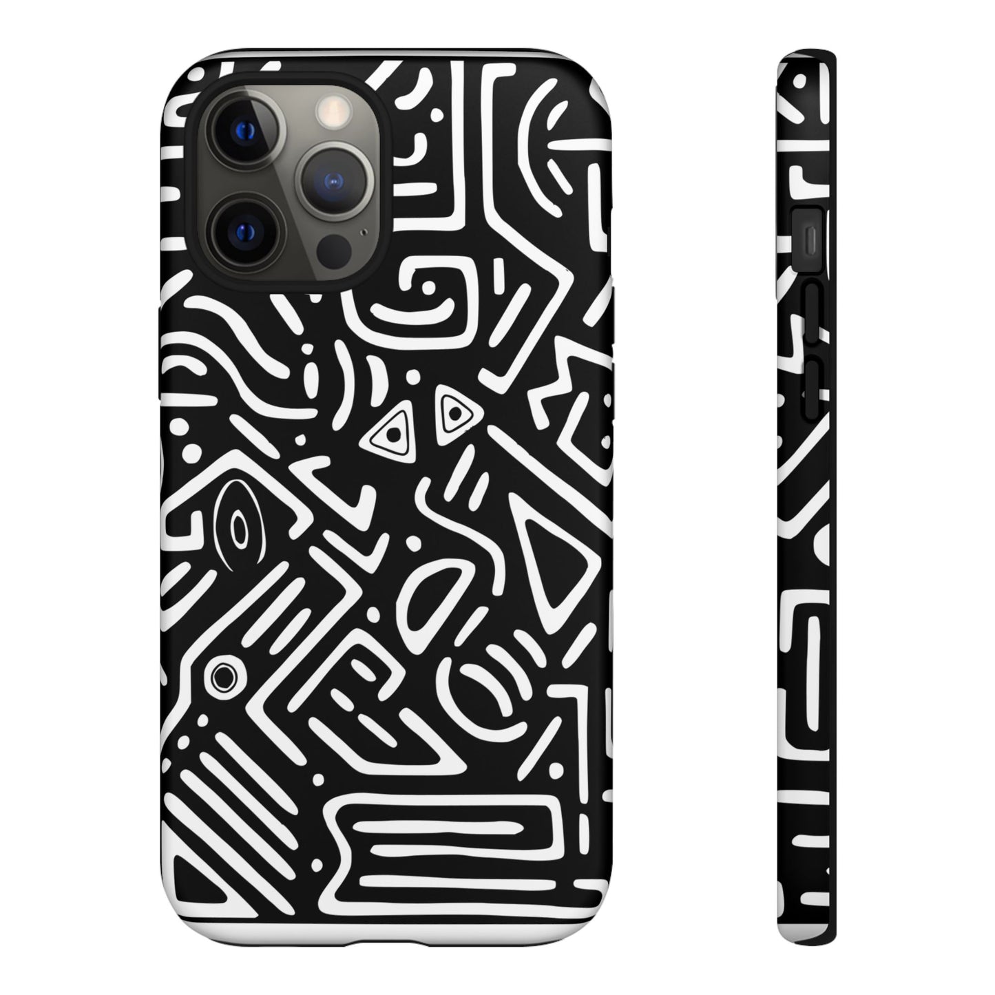 Stylish Phone Case, Abstract Design, Tough Cell Phone Cover, Modern Smartphone Protector, Gift for Tech Lovers, Unique Accessories