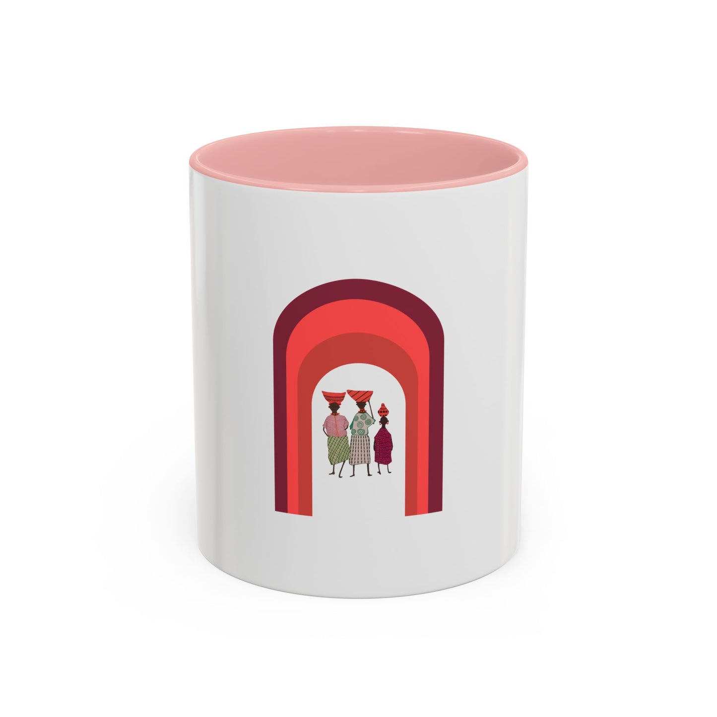 Stylish Accent Coffee Mug - Colorful Design for Creative Souls