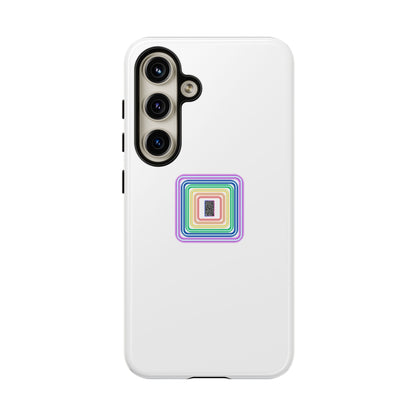 Colorful Geometric Phone Case for Tough Cases, Fun Phone Accessory, Unique Gift, Trendy Tech, Phone Protection