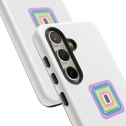 Colorful Geometric Phone Case for Tough Cases, Fun Phone Accessory, Unique Gift, Trendy Tech, Phone Protection