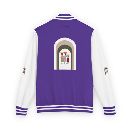 Dinkgwana - Stylish Unisex Letterman Jacket, Vintage Style Outerwear, Casual Everyday Jacket, Gift for Friends, Sports and Weekend Style