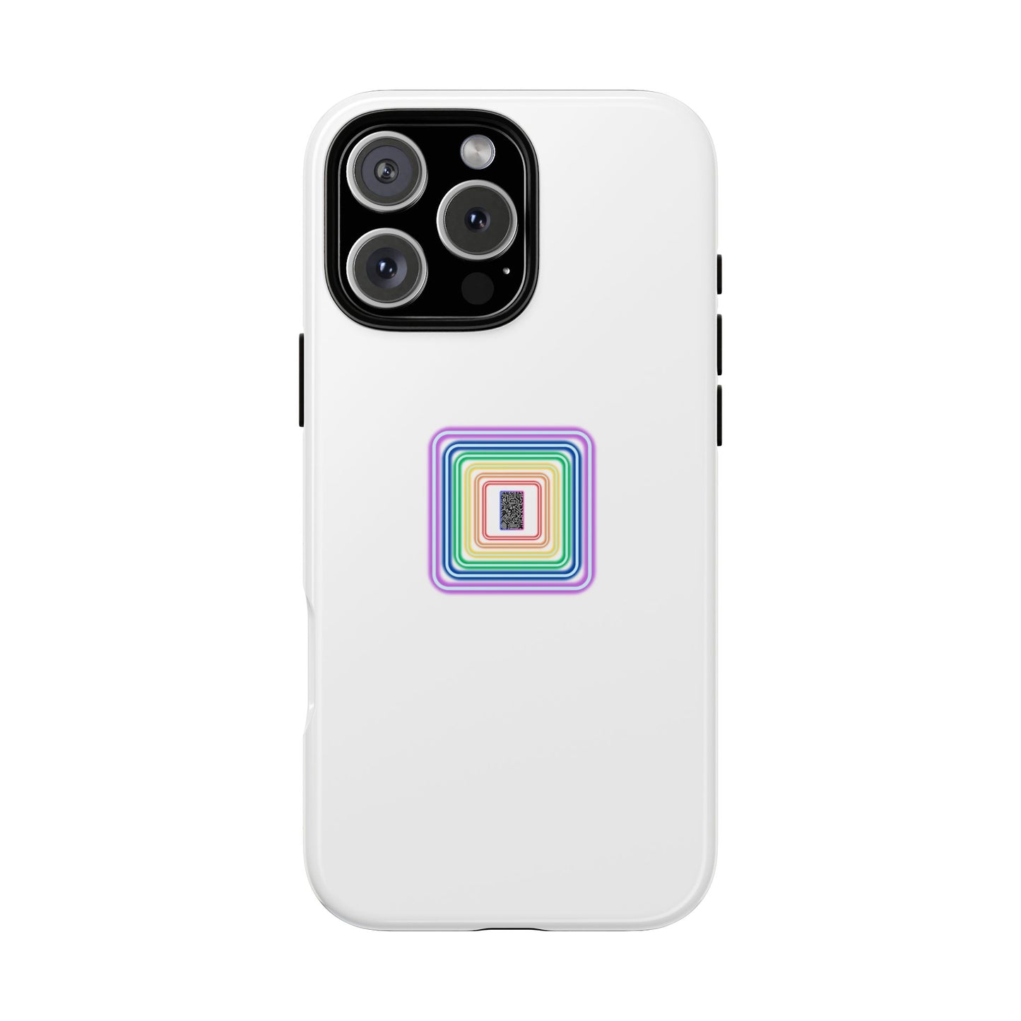 Colorful Geometric Phone Case for Tough Cases, Fun Phone Accessory, Unique Gift, Trendy Tech, Phone Protection