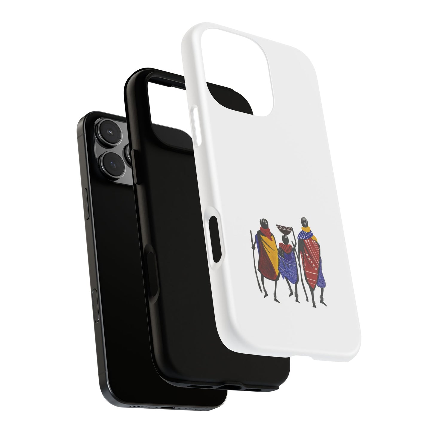 Stylish Phone Case Featuring Cultural Art, Tough Cases for Protection and Style, Gift for Holidays, Trendy Accessory, Unique Phone Cover