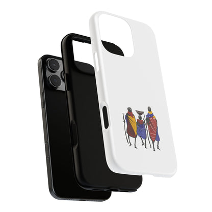 Stylish Phone Case Featuring Cultural Art, Tough Cases for Protection and Style, Gift for Holidays, Trendy Accessory, Unique Phone Cover