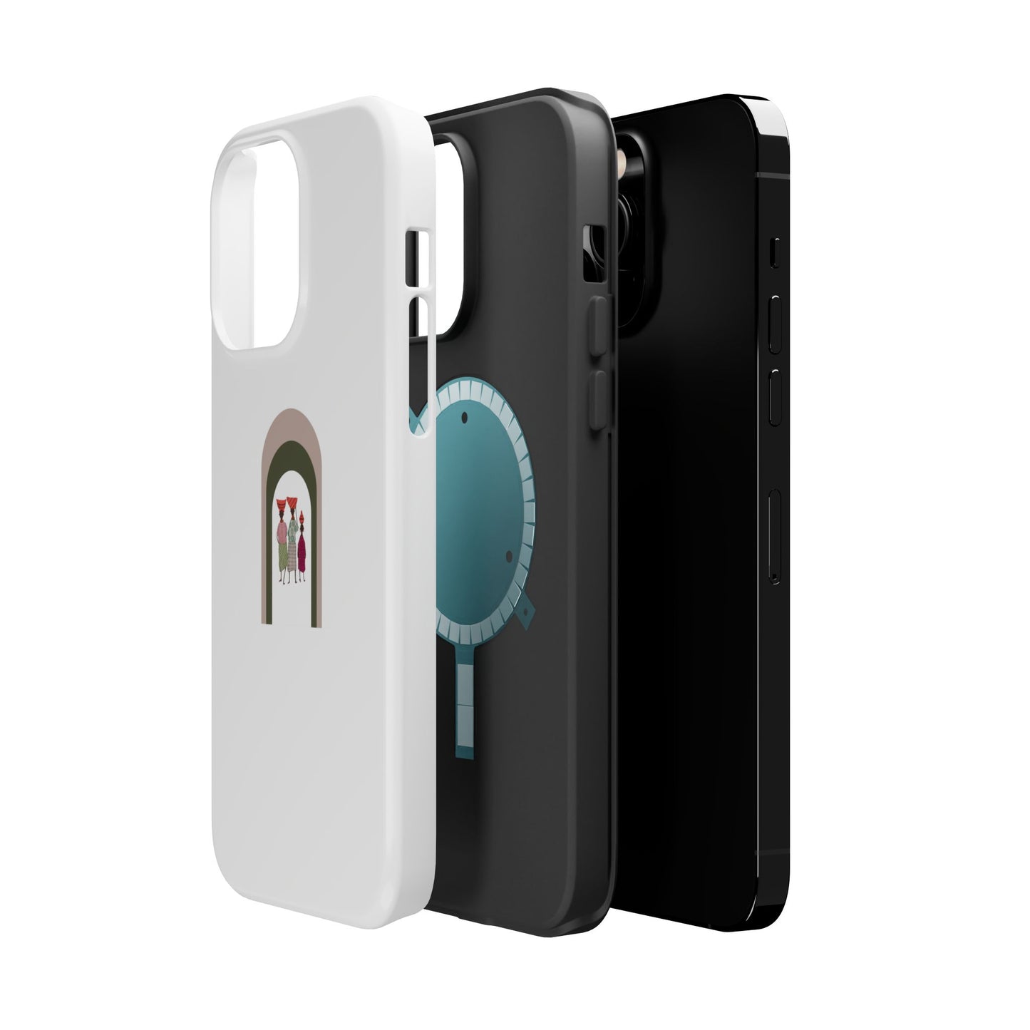 Artistic Magnetic Phone Cases, Unique Gift for Smartphone Lovers, Stylish Protection, Phone Accessories for Birthdays, Special Occasions.