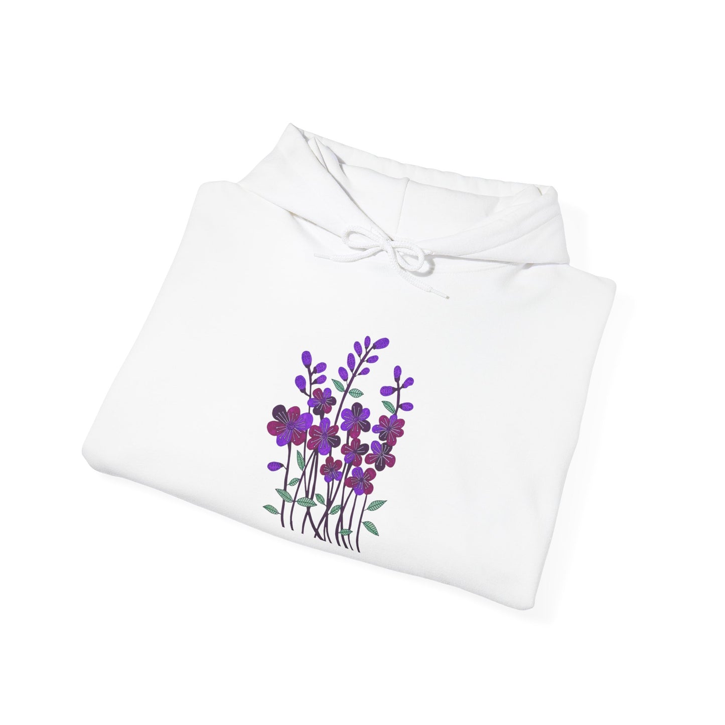 Botanical Floral Hoodie for Nature Lovers